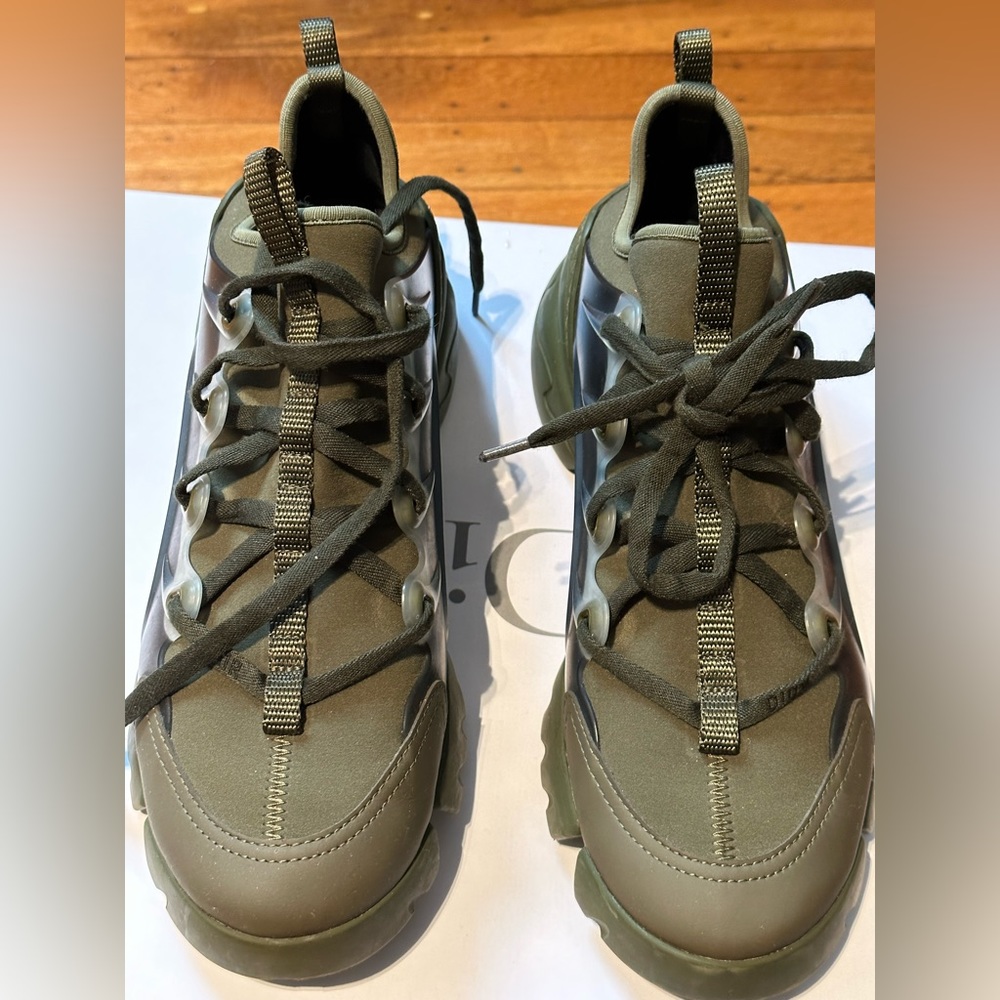 Preloved Authentic Dior D-connect Women Sneakers Sz IT38